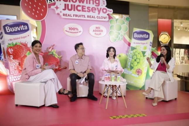 Buavita Luncurkan Korean Strawberry dan Korean Muscat Grape, Hadirkan Event Beauty Padel Pertama di Dalam Mall