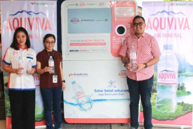 AQUVIVA Perluas Program Daur Ulang Plastik di Bali Lewat Kolaborasi dengan Plasticpay dan GrandLucky Sanur