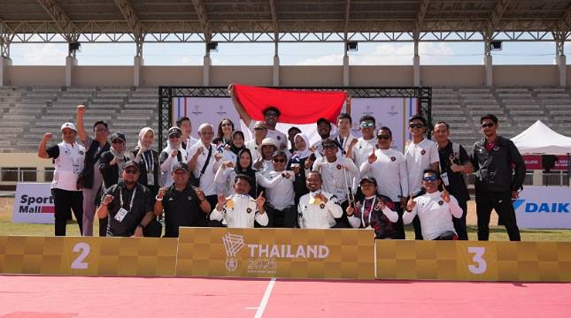 Di Bawah Komando CdM Reda Manthovani, Prestasi Indonesia Melonjak di ASEAN Para Games 2025