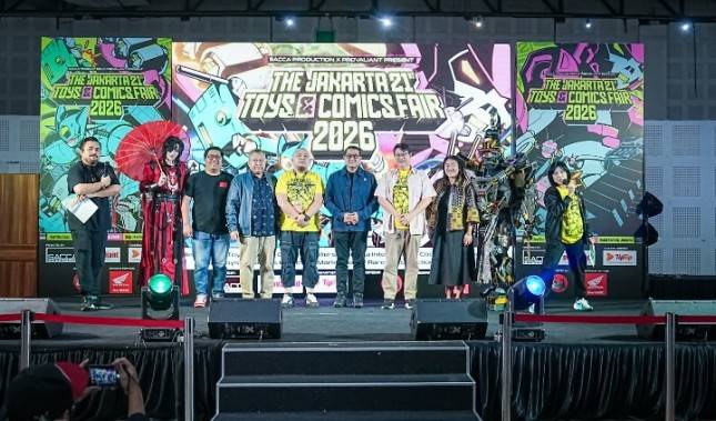 Menteri Ekraf: Jakarta Toys & Comics Fair Jadi Etalase Strategis IP Kreatif Nasional