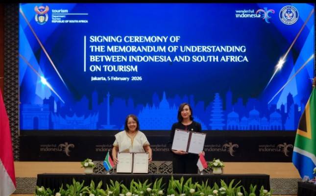 Indonesia&ndash;Afrika Selatan Buka Babak Baru Kerja Sama Pariwisata Inklusif, Tangguh, dan Berkelanjutan