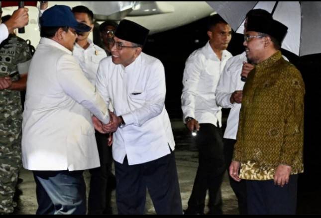 Presiden Prabowo Hadiri Mujahadah Kubro Satu Abad NU di Jawa Timur
