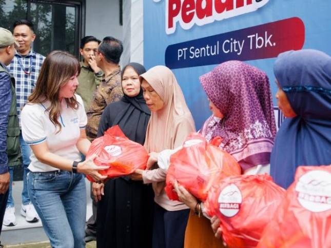 Banjir Sentul Parah! Sentul City Hospitality Group Turun Tangan, Bantuan Mengalir, Warga Bersyukur