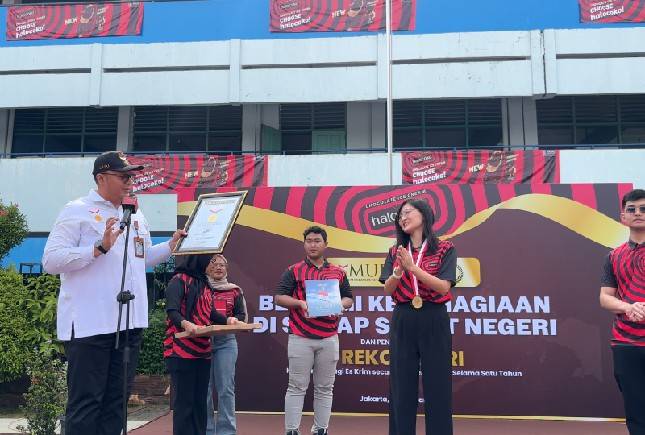 halocoko Raih Rekor MURI melalui Gerakan Berbagi Kebahagiaan Terbanyak