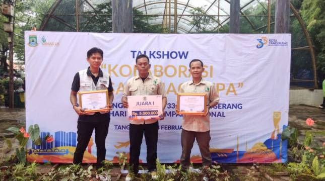 Sukses Kelola Limbah, Bank Sampah Binaan MPMX Dinobatkan sebagai yang Terbaik di Kota Tangerang