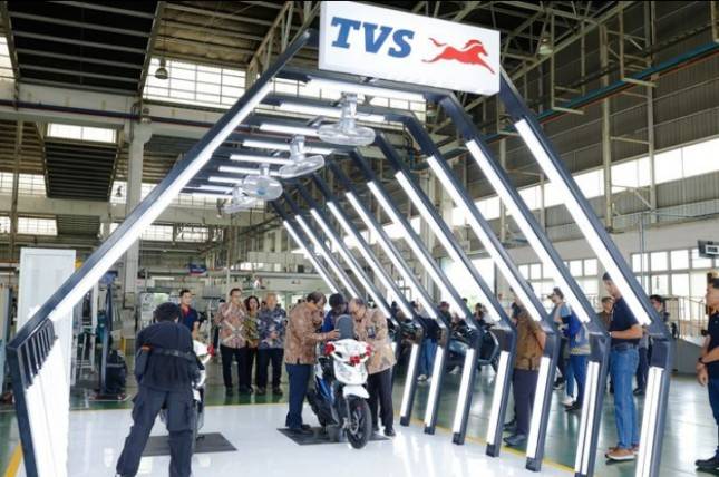 Kemenperin Apresiasi Pencapaian Produksi 1 Juta Unit PT TVS Motor di Indonesia