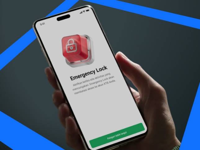 XTB Perkuat Proteksi Pengguna Lewat Fitur Emergency Lock