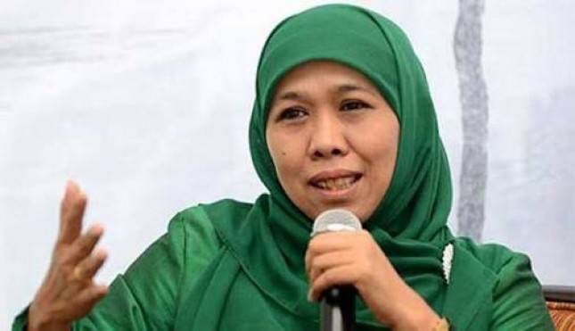 Gubernur Khofifah Antar Buruh Jatim Temui Menkopolhukam Sampaikan Aspirasi Omnibus Law