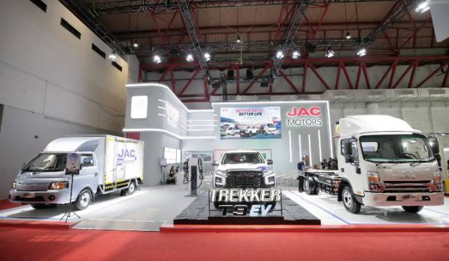 JAC Motors Gandeng Indomobil, Perkuat Pasar EV Komersial di GIICOMVEC 2026