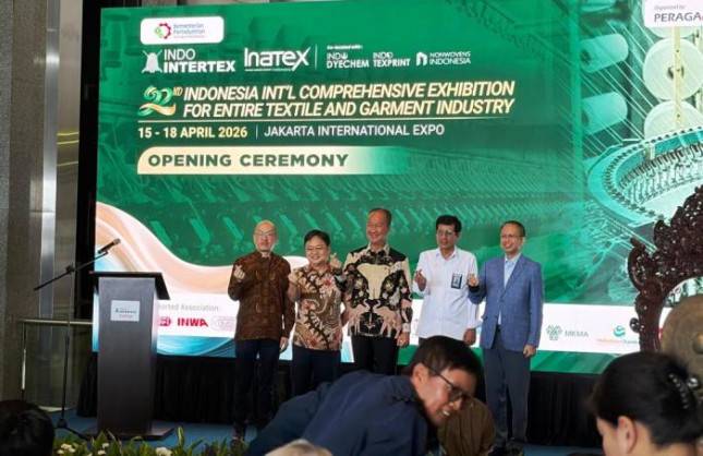 Pameran Tekstil Terbesar Se-Asia Tenggara, Indo Intertex &ndash; Inatex 2026 Resmi Dibuka di Jakarta