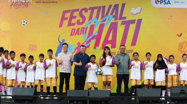 PSA Indonesia Perkuat Komitmen Sosial Lewat Festival Dari Hati, Salurkan Bantuan Pendidikan untuk Pelajar di Kalibaru