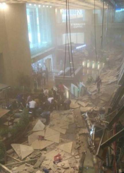 Ini Penyebab Runtuhnya Atap Gedung Bursa Efek Indonesia