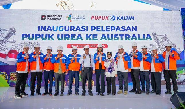 Ekspor Perdana Urea ke Australia Buka Peluang Pasar Baru Pupuk Indonesia
