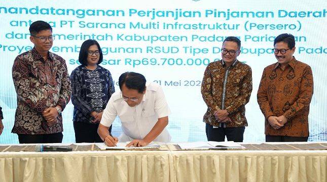 PT SMI Kucurkan Rp69,7 Miliar untuk Pembangunan RSUD Sungai Limau di Padang Pariaman