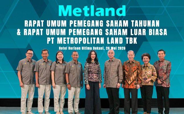 MTLA Tebar Dividen Rp9,70 per Saham, Targetkan Penjualan Nyaris Rp2 Triliun pada 2026