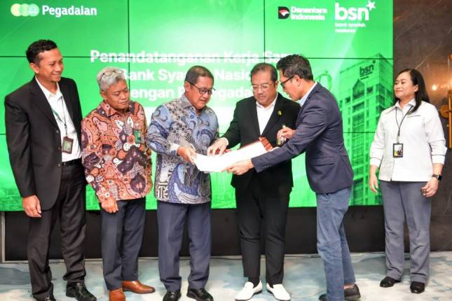 Wow! Gadai Syariah Melesat, Bank BSN Suntik Modal Kerja Rp1,4 T ke Pegadaian