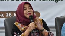 Ketua Tim Kerja Bidang Kelembagaan Hubungan Industrial Kementerian Ketenagakerjaan, Meynar Kusumo Wulandari