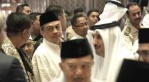 UBN bersama JK di Istiqlal solat gaib terhadap Syekh Hamad bin Khalifa Al Thani