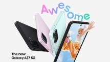 Samsung Galaxy A27 5G (Source: https://www.samsung.com/in/smartphones/galaxy-a/galaxy-a27-5g-light-green-128gb-sm-a276blggins/)
