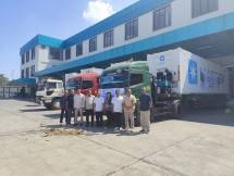 ID FOOD melepas ekspor perdana udang vaname pada Rabu (15/7/2026), di Gresik. Perusahaan menargetkan pengiriman rutin sebanyak delapan kontainer per bulan, dengan kapasitas sekitar 17 ton per kontainer, total volume ekspor diproyeksikan mencapai 136 ton udang vaname setiap bulan.