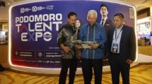 Pembukaan Podomoro Talent Expo 2026 di Kuningan City, Jakarta, Jumat (17/7).