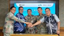 Penandatanganan kerjasama ITSEC Asia dan PT INTI
