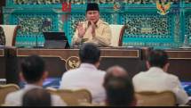 (Ig bumn.id/AI) Presiden Prabowo Subianto menerima jajaran Kamar Dagang dan Industri (Kadin) Indonesia pusat dan daerah bersama pimpinan asosiasi dunia usaha di Istana Negara, Jakarta, Jumat (31/7/2026).