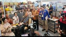 Suasana pameran ILF & IGT Expo di JIExpo Kemayoran 