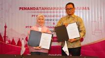 Penandatangan Perjanjian Kerja Sama (PKS) ParagonCorp bersama Corpora Science
