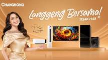 Bawa Pesan "Langgeng Bersama", Changhong Indonesia Resmi Tunjuk Rossa Jadi Brand Ambassador