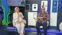 (ki-ka) Prof. Evi Kartini - Founder NBRI bersama Eko Maryanto - BOD PT Dharma Controlcable Indonesia