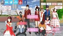 Sakura School Simulator - Title Screen