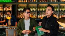 Boy William, Presenter dan Kahfi Arif, Marketing Manager Heineken&reg;, PT Multi Bintang Indonesia Niaga