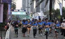 Peserta ISOPLUS Run Jakarta Kategori 5K Memulai Race.
