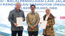 Penandatanganan perjanjian pembiayaan PT SMI kepada PT IIAPG. 