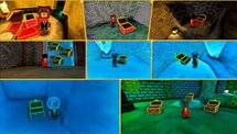 Super Bear Adventure Crystalline Lagoon underwater world