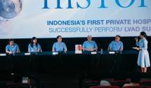 Siloam Hospitals Kebon Jeruk menjadi rumah sakit pertama di Indonesia yang berhasil melakukan melakukan implantasi Left Ventricular Assist Device (LVAD) pada pasien gagal jantung.