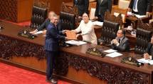 Rapat Paripurna Dewan Perwakilan Rakyat Republik Indonesia (DPR RI) pada Selasa (29/9).