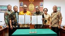 Penandatanganan kerja sama antara PT Bank Mandiri Taspen dengan Yayasan Kartika Eka Paksi (YKEP)