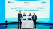 Penandatangan perjanjian kerjasama BRI dengan Eastspring Indonesia 
