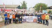 kunjungan Student Chapter Perhimpunan Ahli Pertambangan Indonesia (PERHAPI) Provinsi Maluku Utara di Tambang Emas Gosowong, Senin (12/10/2026).