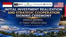 Penandatanganan perjanjian kerja sama antara WIRARAJA GESEIP bersama dua perusahaan asal Amerika Serikat, yakni Tynergy Technology Group dan Essence Global