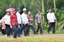 Presiden Jokowi Tinjau Sejumlah Proyek di Solok Sumbar