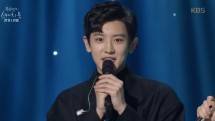 Chanyeol EXO saat tampil di Yoo Hee Yoels Sketchbook KBS. (Source: Soompi)