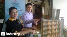 Direktur PT Jababeka Creed Residence, Handoyo Lim dan Presiden Direktur Jababeka Residence, Sutedja S. Darmono (Hariyanto/INDUSTRY.co.id)