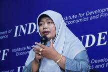 Direktur Institute for Development of Economics and Finance (INDEF) Enny Sri Hartati