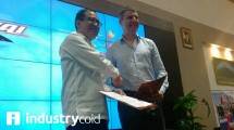 Penandatanganan Kerjasama PT Banten West Java dan Kuai Sport (Hariyanto/INDUSTRY.co.id)