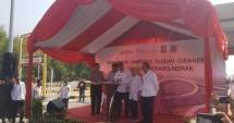 Interchange Cikande di Desa Julang, Kecamatan Cikande, diresmikan hari ini oleh Bupati Serang dan Wakil Gubernur Banten.