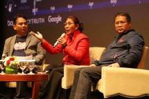 Menteri Kelautan dan Perikanan Susi Pudjiastuti meraih penghargaan inovasi digital dari lembaga Katadata karena Kementerian Kelautan dan Perikanan (KKP) dianggap mulai optimal menerapkan inovasi digital pada era Menteri Susi.