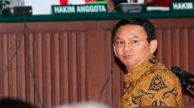 Calon Gubernur DKI Jakarta Basuki Tjahaja Purnama alias Ahok.(Irwan Rismawan/AFP) 